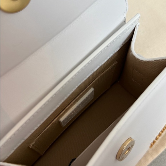 NEW Jacquemus White Mini Bag - Picture 4 of 5